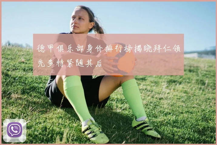 德甲俱乐部身价排行榜揭晓拜仁领先多特紧随其后